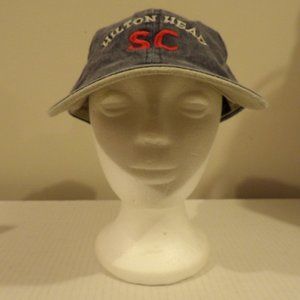 + JHATS Hilton Head, SC Adjustable Denim Ball Cap (Nala)